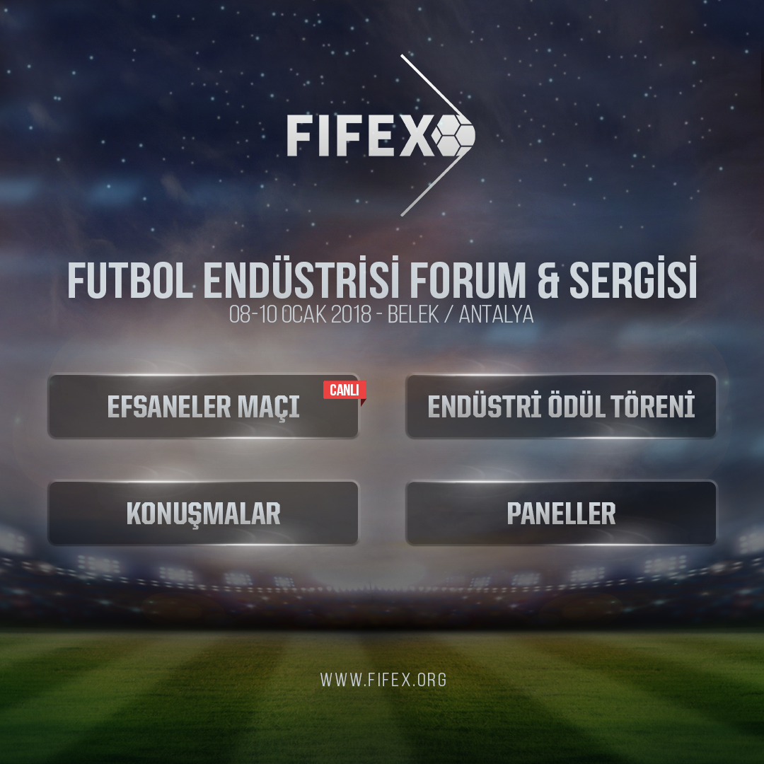 Futbol Akademi’nin medya sponsorluğunda FIFEX başlıyor
